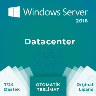 Windows Server 2016 Datacenter Lisans