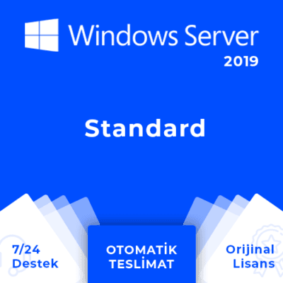 Windows Server 2019 Standard Lisans
