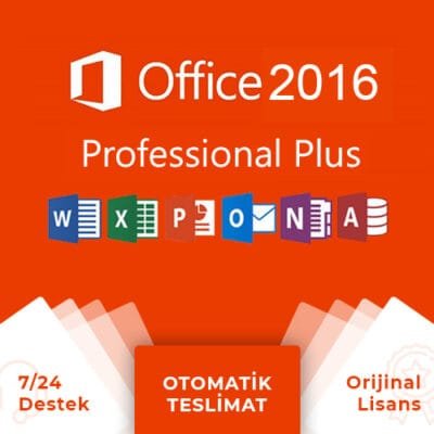 Toplu Office 2016 Professional Plus Lisans Anahtarı