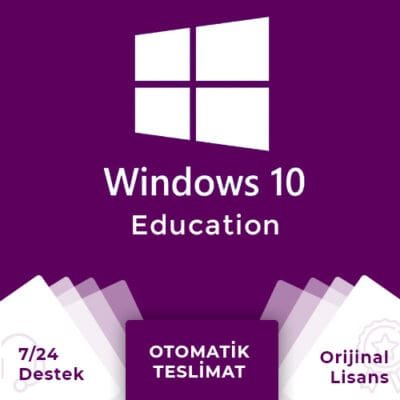 Windows 10 Education Lisans