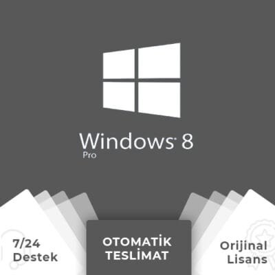 Windows 8 Pro Retail Lisans satın al