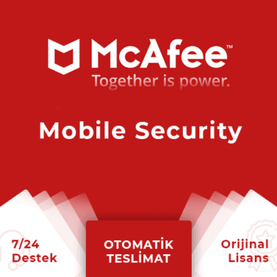McAfee Mobile Security for Android Lisans