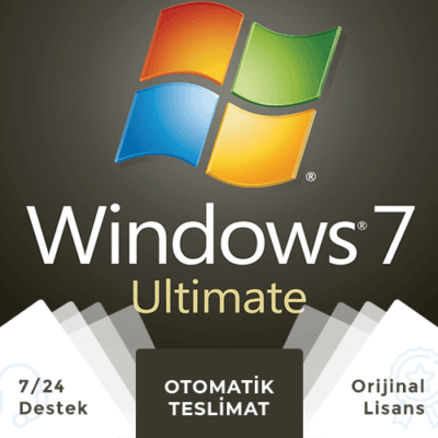Windows 7 Ultimate Bireysel Dijital Lisans