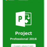 Toplu Project Professional 2016 Lisans Anahtarı