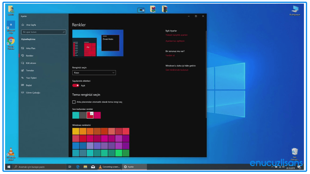 Windows 10 Tema