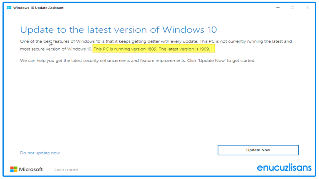 Windows 10 Update Assistant En Ucuz Lisans Orjinal Anahtar 4860