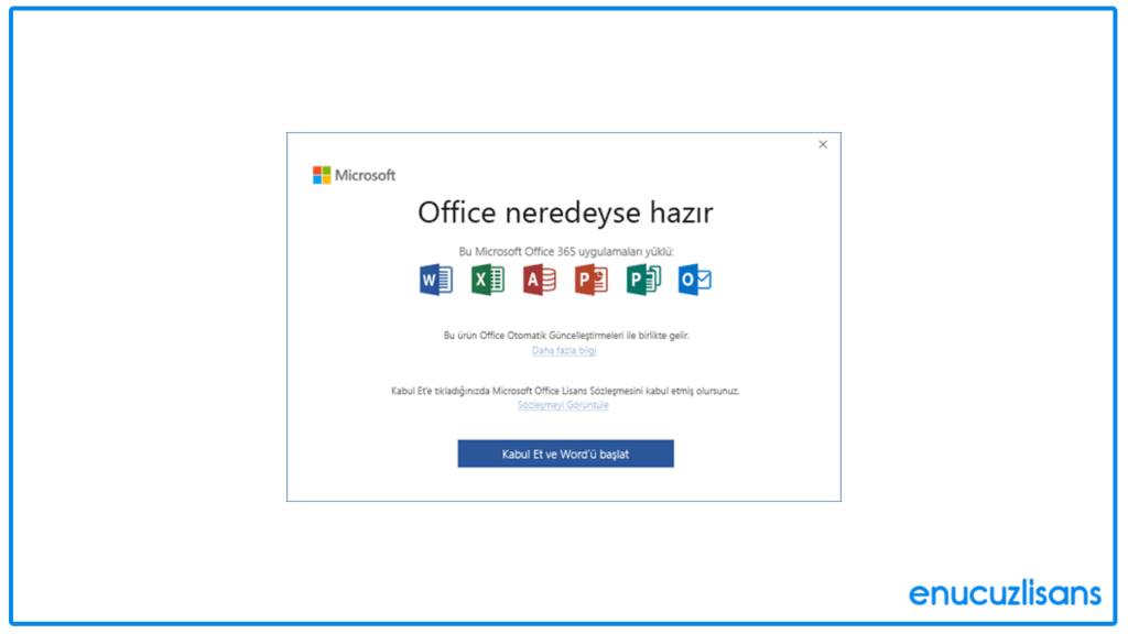 Microsoft Lisans Sözleşmesi
