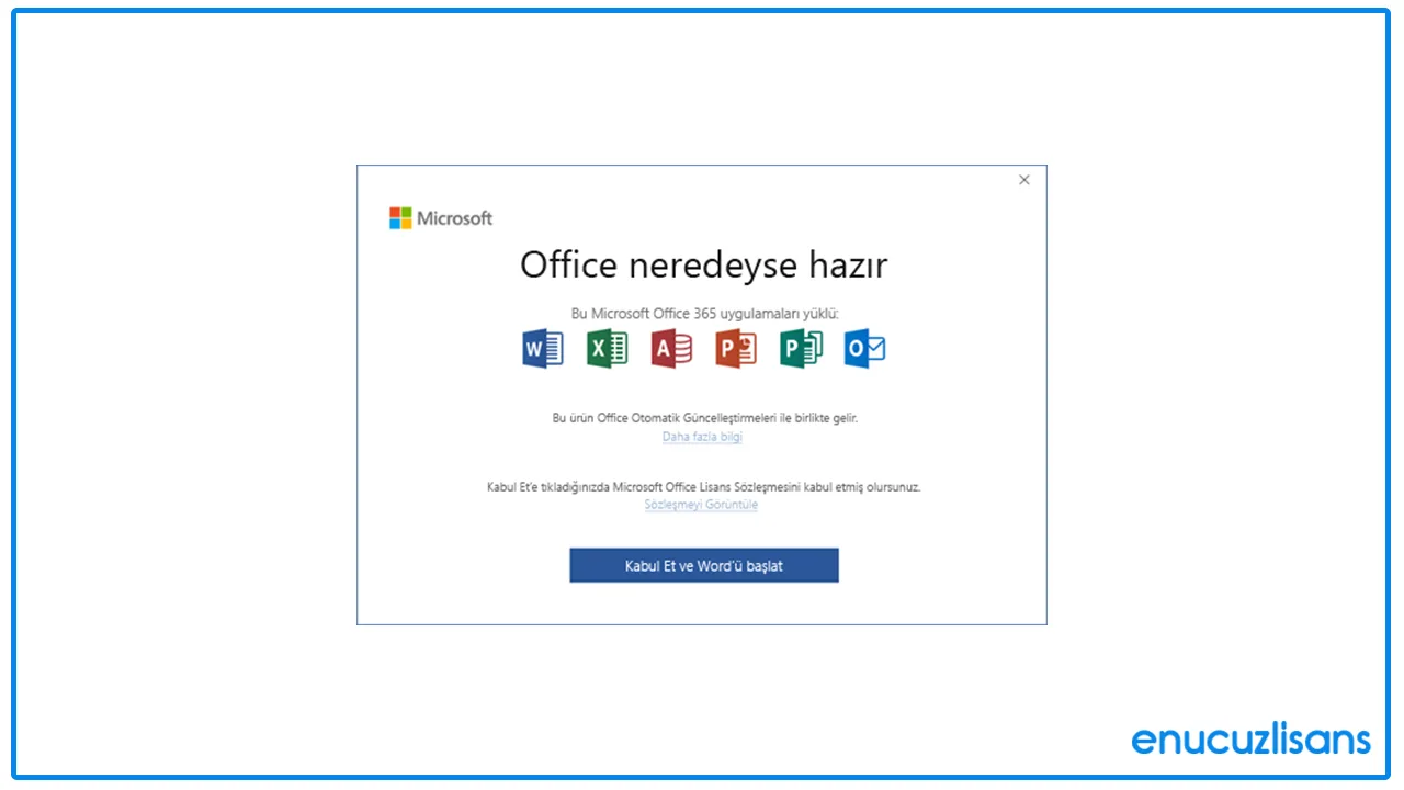 Microsoft Lisans Sözleşmesi