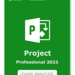 Project Professional 2021 Kurumsal Dijital Lisans