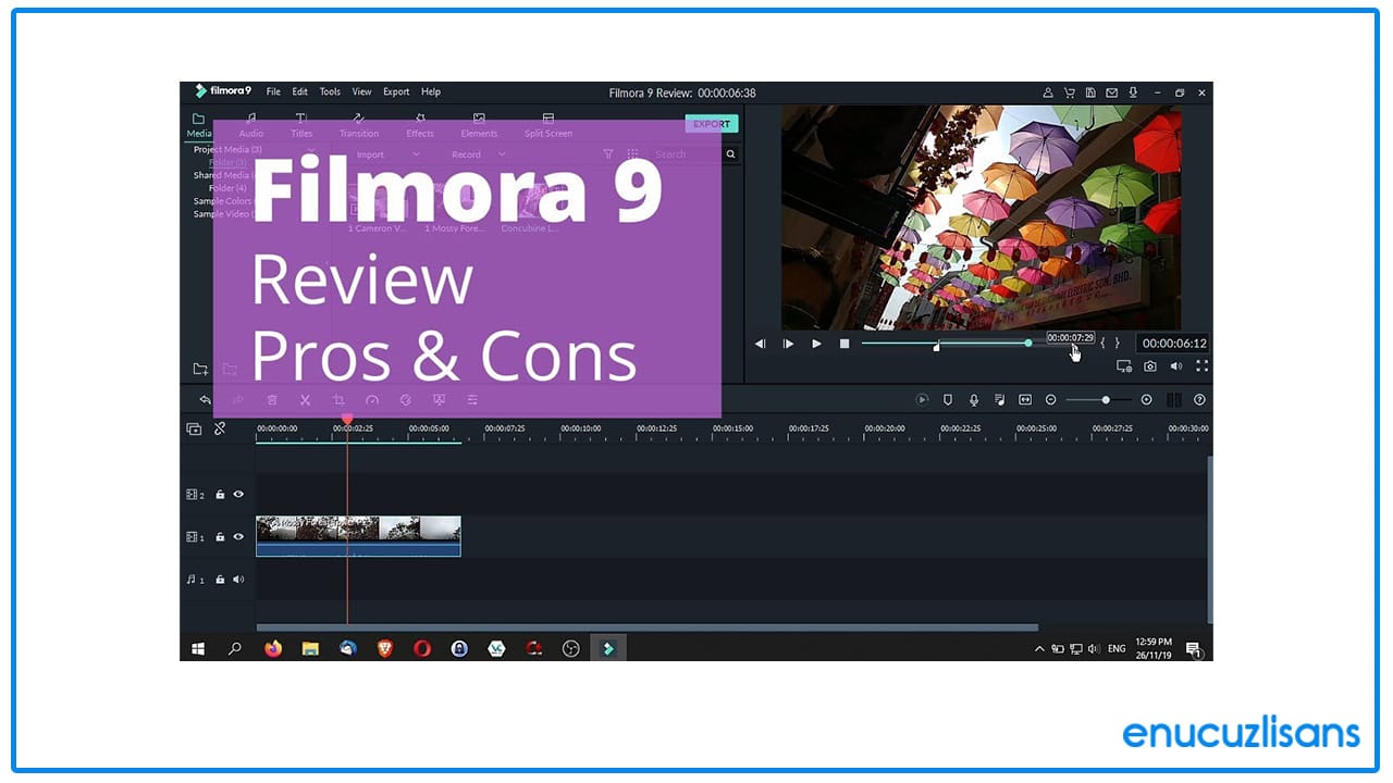 Filmora 9 ile Youtube Video