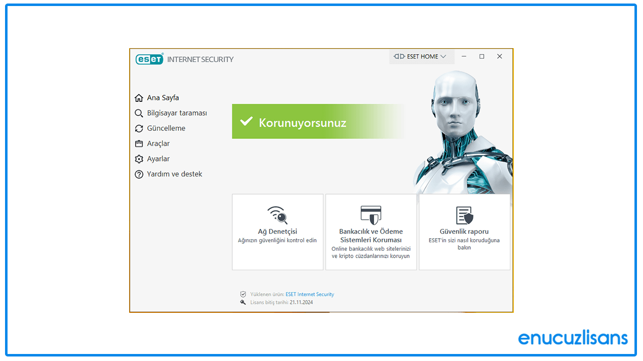 Eset İnternet Security, Dijital Dünyada Güvenli Bir Gelecek