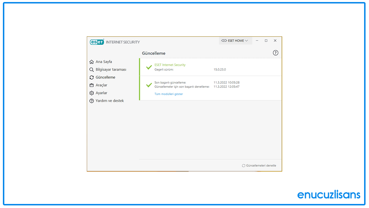 Eset Internet Security Faydaları
