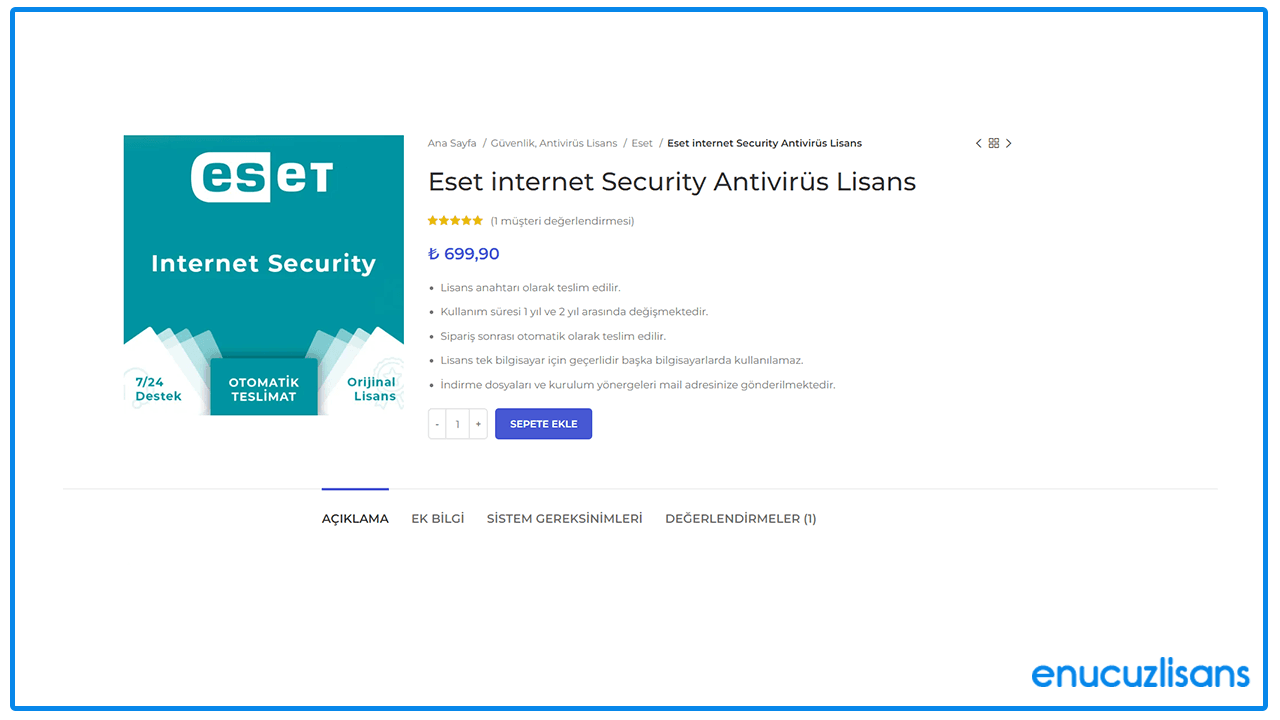 Eset Internet Security: Üst Düzey Güvenlik