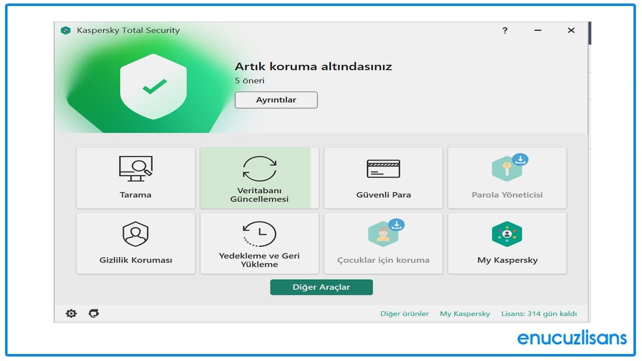 Kaspersky Gelişmiş Güvenlik