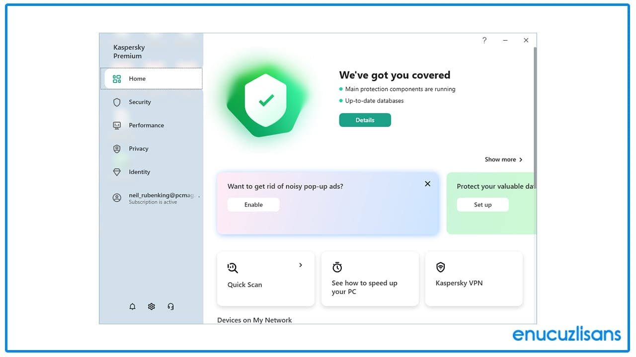 Kaspersky Premium'u Nasıl Kullanmalıyız