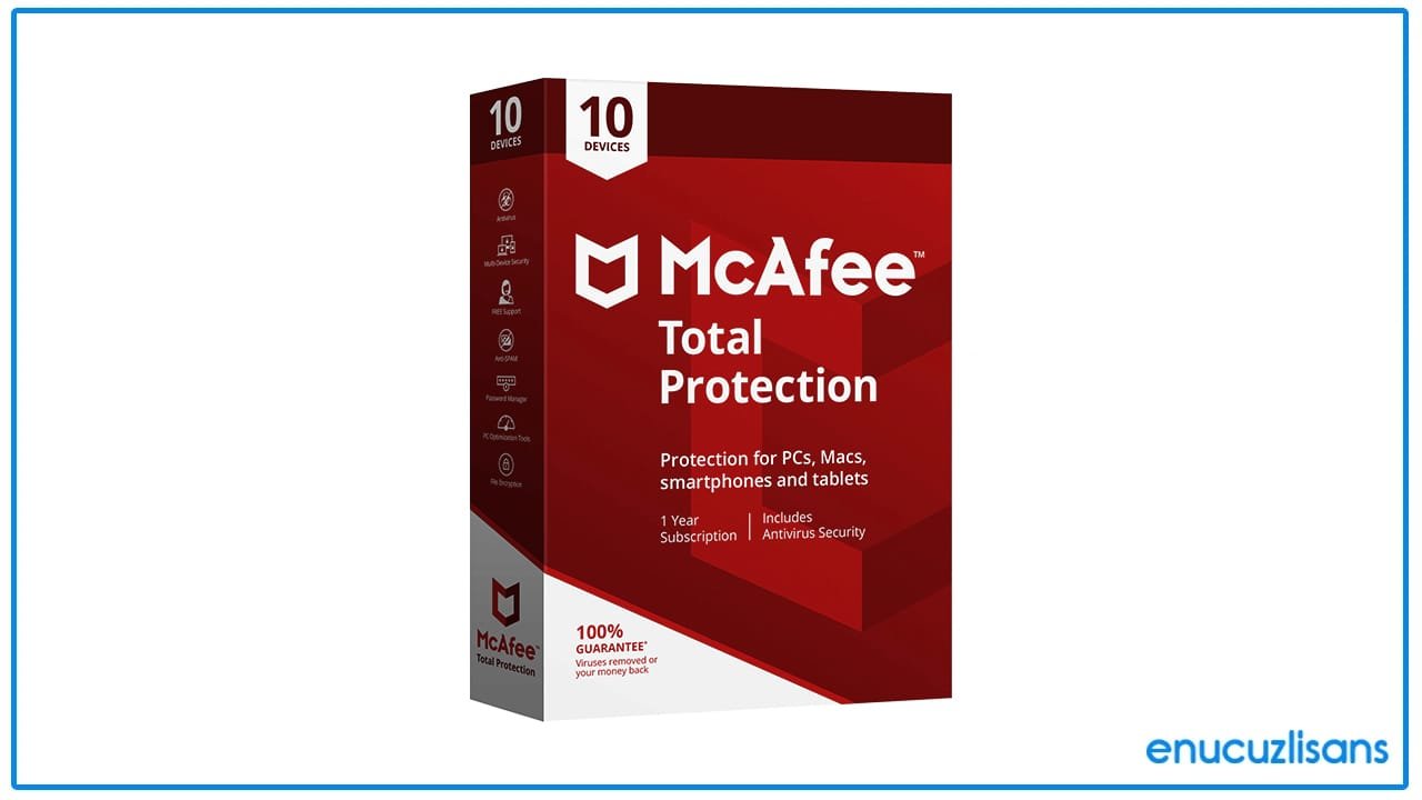 McAfee Total Protection Neler Sunuyor