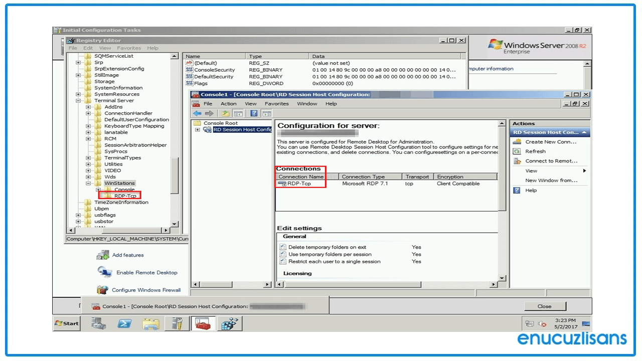 Server 2012 R2 RDS CALS İçin Yönetim ve Yapılandırma