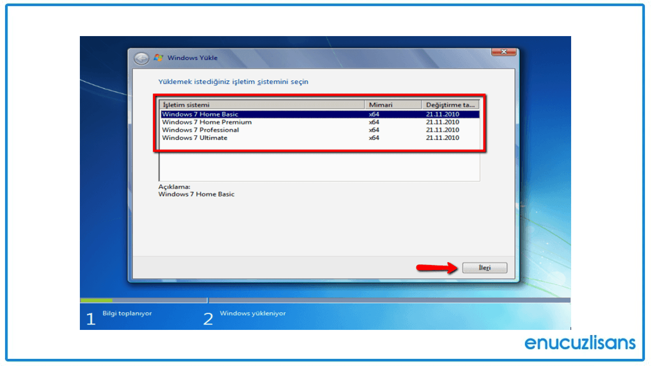 Windows 7 Ultimate Sürümünde Yenilikler