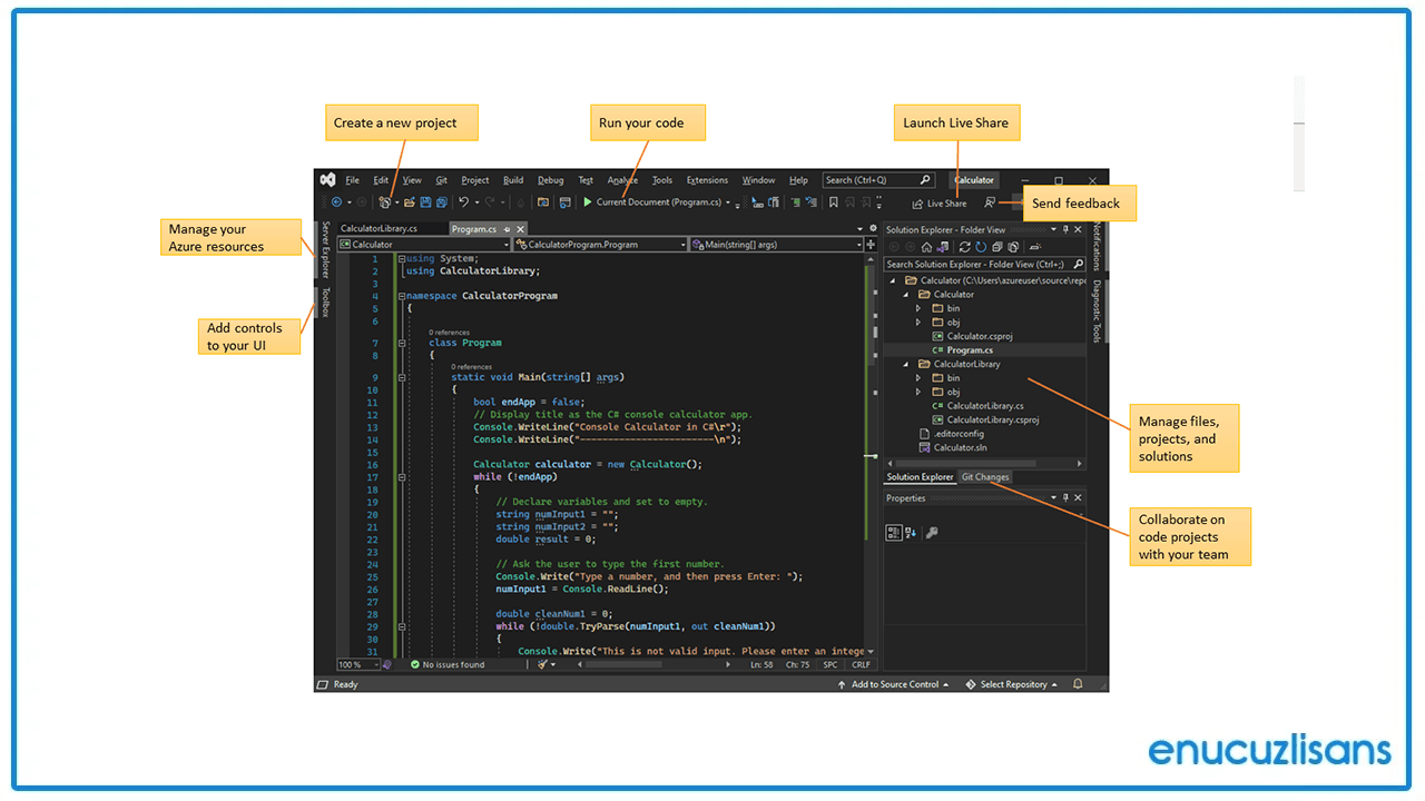 Visual Studio 2019 ile Çok Sevilen Kodlama Ortamı