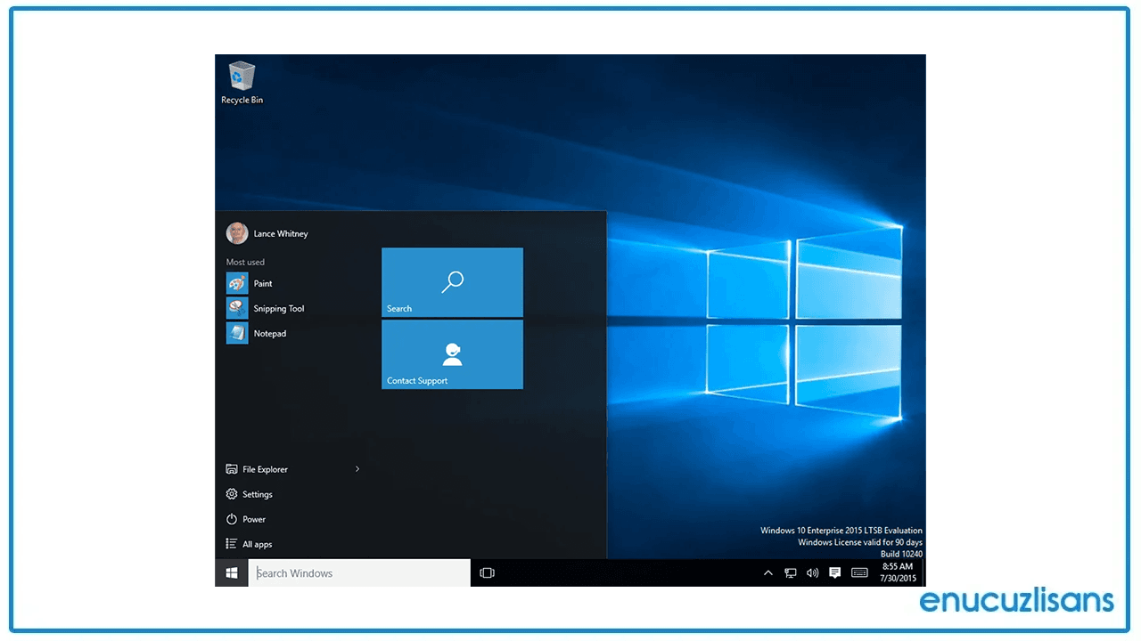 Windows 10 Enterprise Sorunsuz ve Güvenilir İşlemler