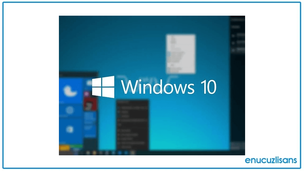 Windows 10 Home Sistemi Hızlandırın