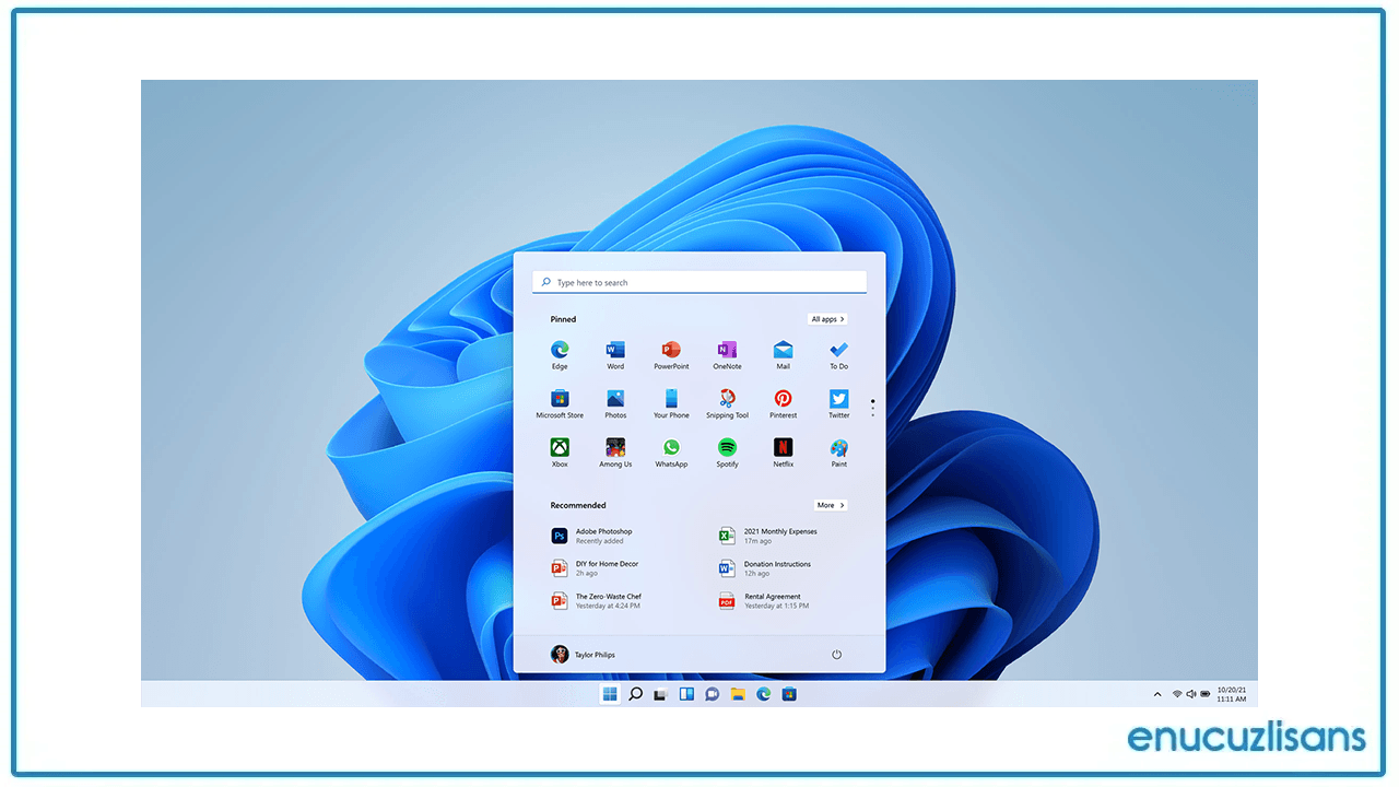 Windows 11 Home Güvenlik ve Performans