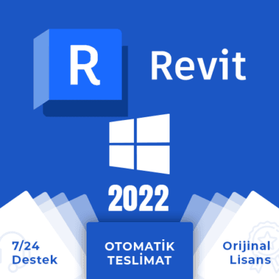 Autodesk Revit 2022 Windows Lisans