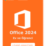 Office 2024 Home and Student (Ev ve Öğrenci) Bind Lisans (Maile Kayıtlı)