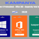 Windows 11 Professional + Office 365 + Kaspersky Total Security