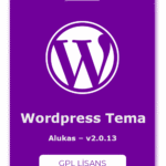 Alukas WordPress Tema – v2.0.13 – GPL Lisans