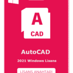 AutoCAD 2021 Windows Lisans