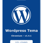 Chromium WordPress Tema – v1.4.1 – GPL Lisans