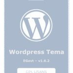 EGovt WordPress Tema – v1.6.2 – GPL Lisans