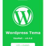 EduMall WordPress Tema – v4.4.6 – GPL Lisans