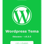 Educavo WordPress Tema – v3.3.5 – GPL Lisans