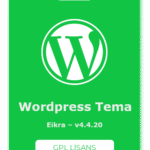 Eikra WordPress Tema – v4.4.20 – GPL Lisans