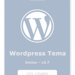 Invico WordPress Tema – v2.7 – GPL Lisans