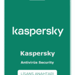 Kaspersky Antivirüs Security Lisans