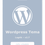 Logtik WordPress Tema – v2.7 – GPL Lisans