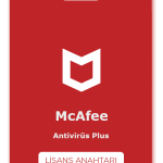 McAfee Antivirüs Plus Lisans
