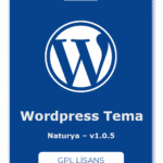 Naturya WordPress Tema – v1.0.5 – GPL Lisans