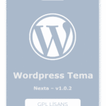 Nexta WordPress Tema – v1.0.2 – GPL Lisans