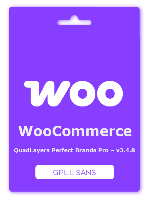QuadLayers Perfect Brands Pro – v3.4.8 QuadLayers Perfect Brands WooCommerce – v3.4.8 GPL Lisans - Görsel 1