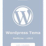 SwiftLine WordPress Tema – v20.0 – GPL Lisans