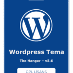 The Hanger WordPress Tema – v5.6 – GPL Lisans