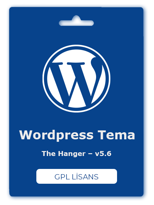 The Hanger – v5.6 The Hanger WordPress Tema – v5.6 – GPL Lisans - Görsel 1