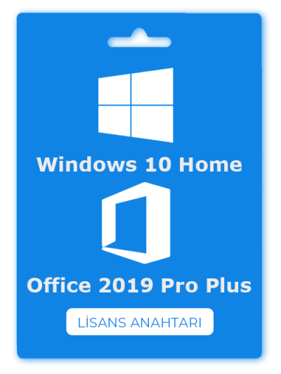 Windows 10 Home + Office 2019 Bireysel Dijital Lisans