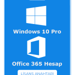Windows 10 Pro + Office 365 Bireysel Dijital Lisans