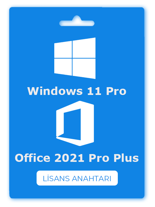 Windows 11 Pro + Office 2021 Bireysel Dijital Lisans Windows 11 Pro + Office 2021 Bireysel Dijital Lisans - Görsel 1