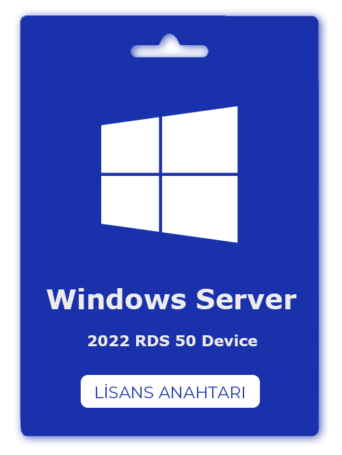 Windows Server 2022 RDS 50 Device Lisans Windows Server 2022 RDS 50 Device Lisans - Görsel 1
